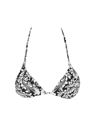 MRS & HUGS | Top bikini triangolo da donna | schwarz